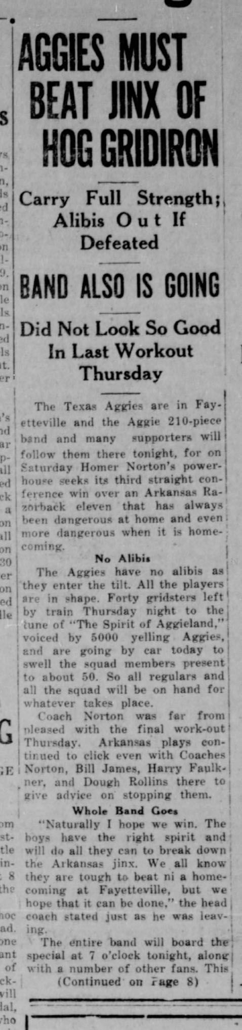 The Eagle Archives: November 3, 1939